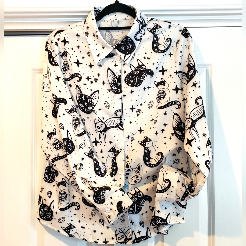 Cat Blouse - Witches Familiar